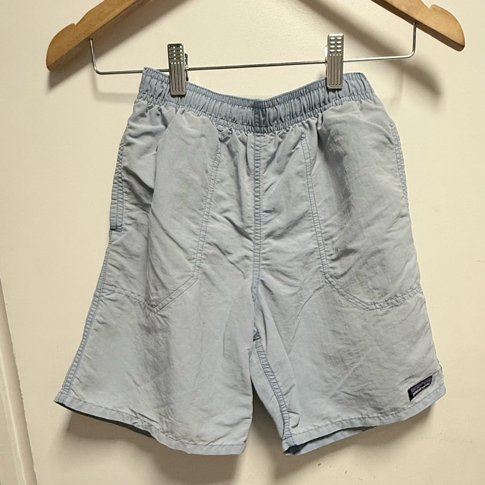 Patagonia kids Athletic Shorts in Light Blue Size M